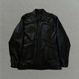 Vintage 90’s Excelled Men’s Leather Jacket. Size XL-Tall.